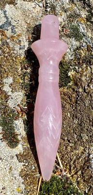 Pendule de Thot quartz rose 2