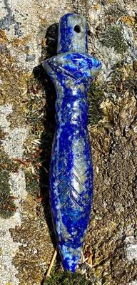 Pendule de Thot lapis lazuli 2